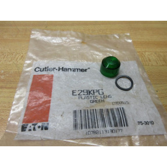 Cutler Hammer E29KPG Eaton Green Plastic Lens