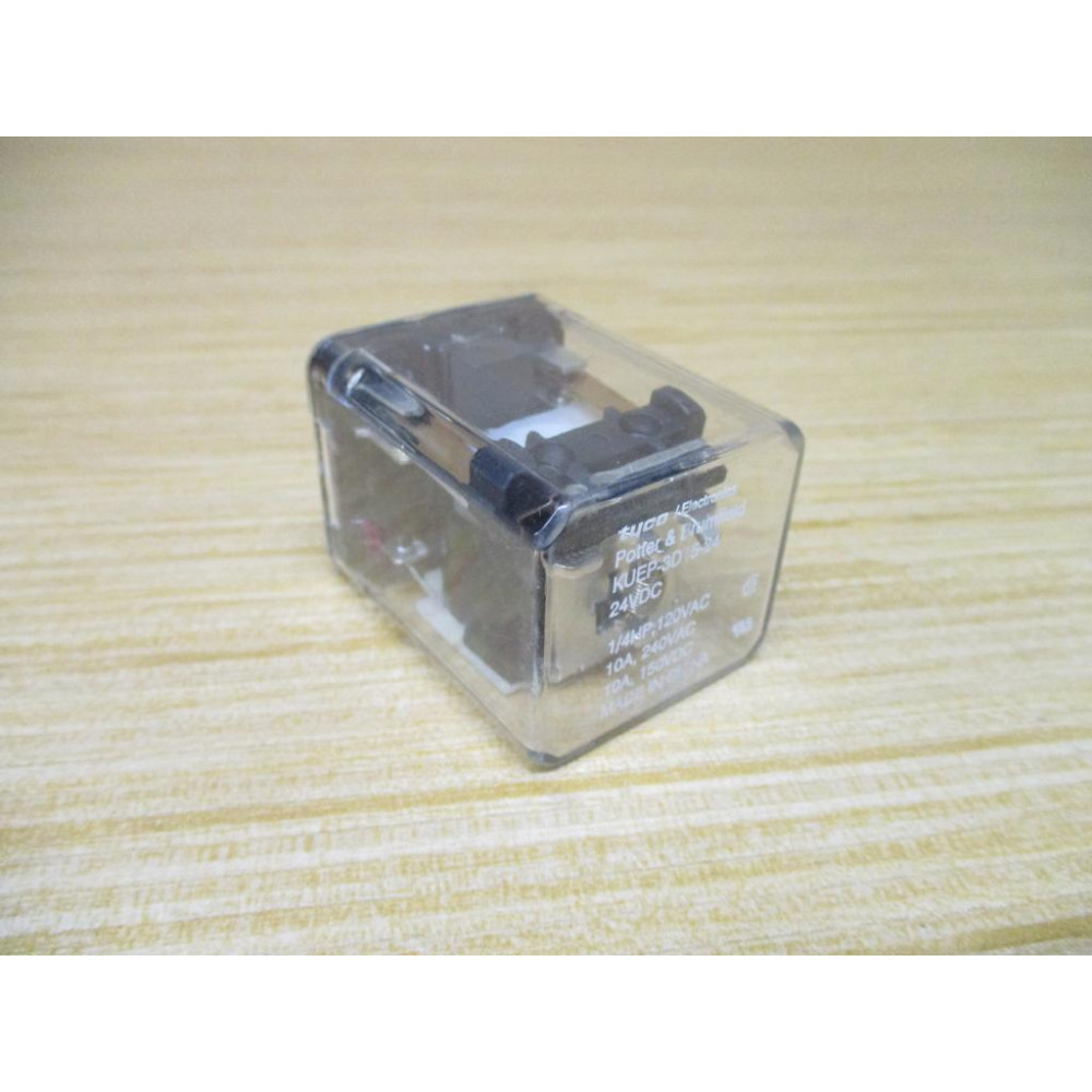 Potter & Brumfield KUEP-3D15-24V DC Relay KUEP-3D15-24VDC - New No Box