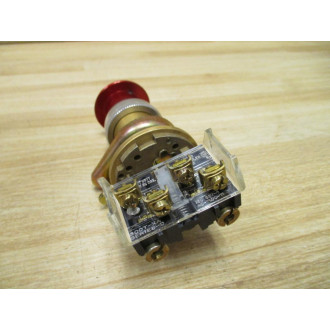 Allen Bradley 800H-DP6JA Push Button Unit 800HDP6JA W Contact Block