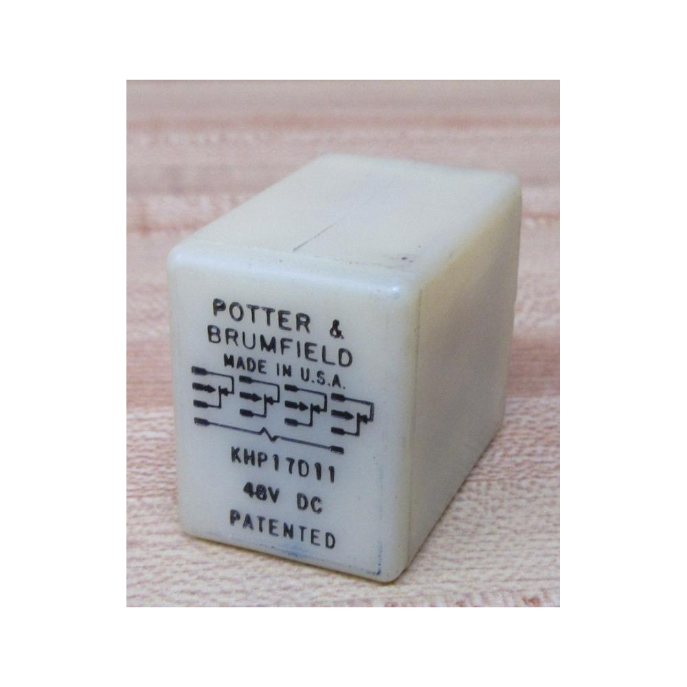 Potter & Brumfield KHP17D11 AMF Relay 48 VDC (Pack of 2) - New No Box
