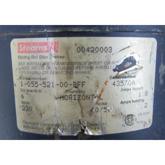 Leeson 110671.00 Motor 11067100 RPM 17251425 - Used