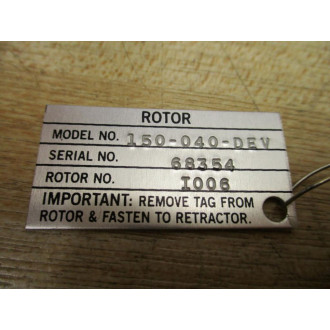 Spirax Sarco 150-040-DEV Rotor 150-040-U-DEV