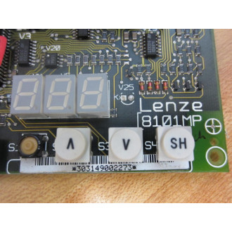 Lenze 8101MP AC Drive Board 8101MP.5B.22 - Used