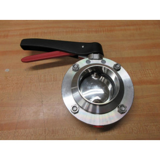 Kieselmann DN65 PN10 AISI304L CH900381 Butterfly Valve - New No Box
