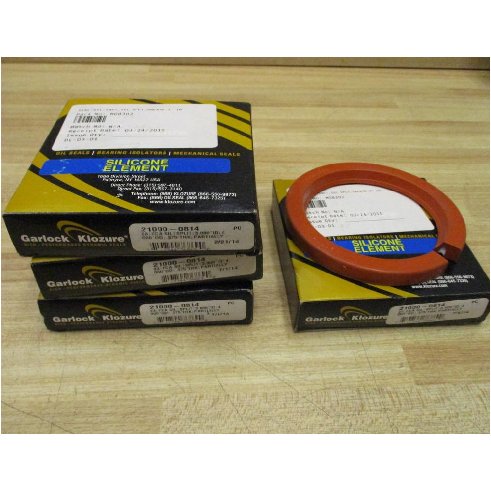 Garlock Klozure 21000-0814 Oil Seal 210000814 (Pack of 4)