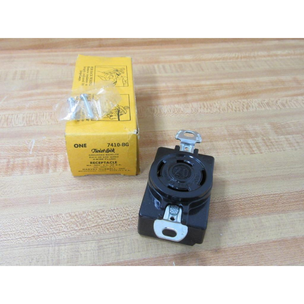 Hubbell 7410-BG Twist-Lock Receptacle 7410BG