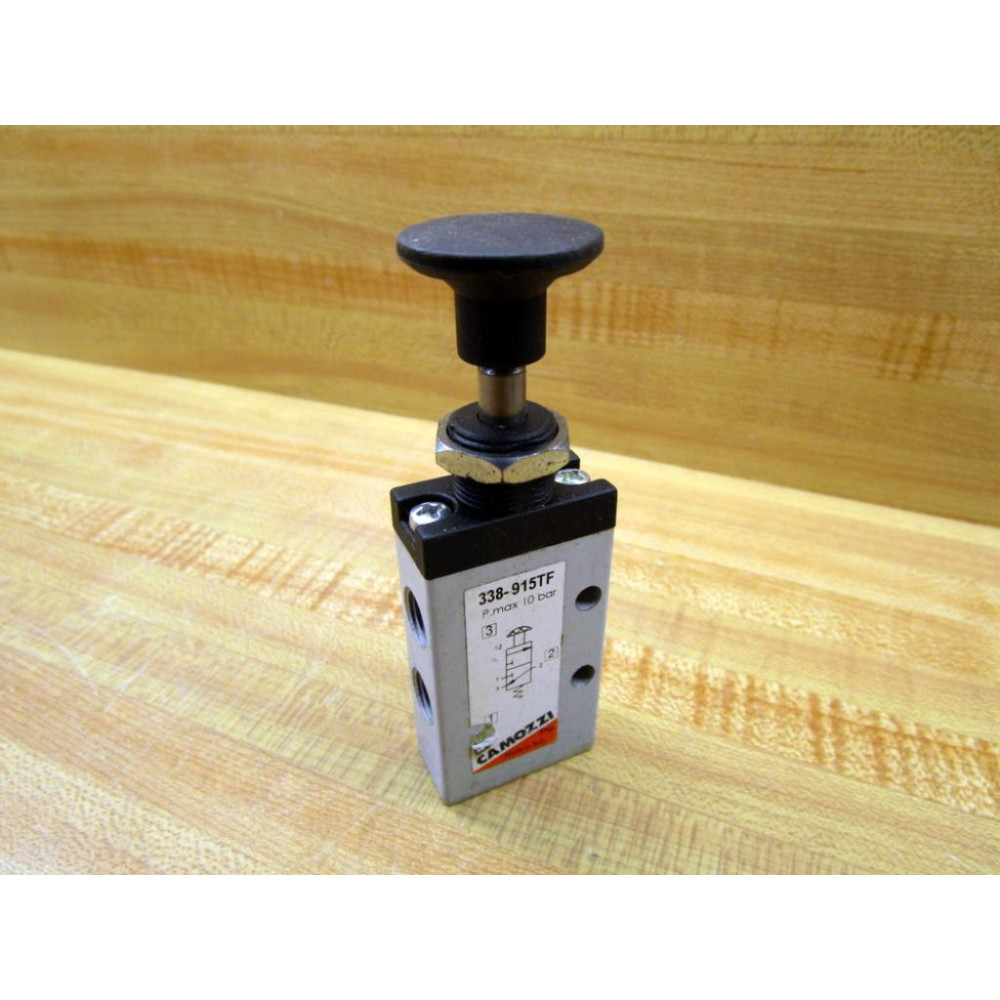Camozzi 338-915TF Pneumatic Valve 338915TF - Used
