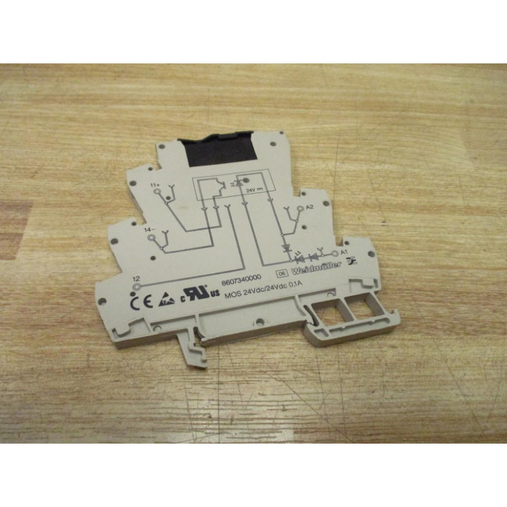 Weidmuller 8607340000 Solid State Relay W Relay - New No Box