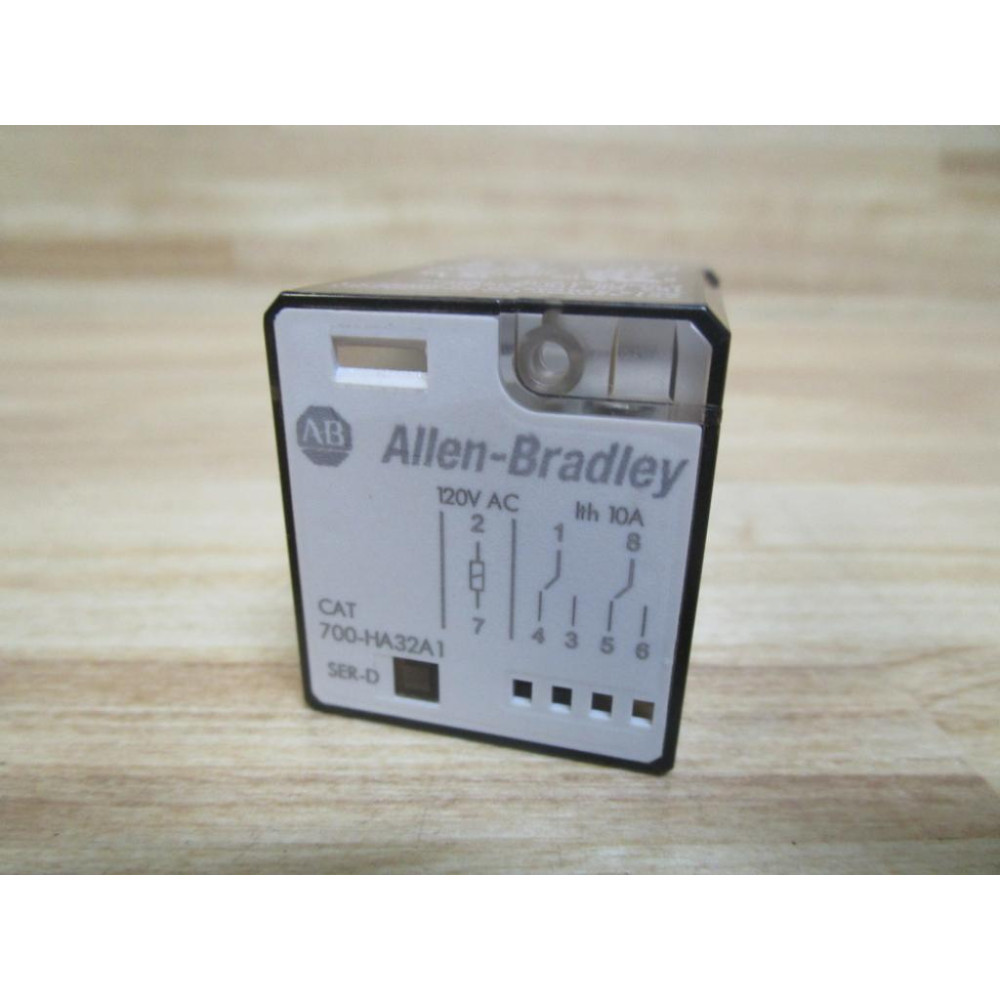 Allen Bradley 700-HA32A1-120VAC Relay 700-HA32A1-129V AC Series D - New No Box Allen Bradley 700-HA32A1-120VAC Relay 700-HA32A1-129V AC Series D - New No Box