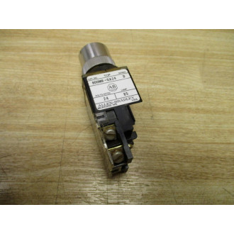Allen Bradley 800MR-QA24 Push Button 800MRQA24 W Contact Block (Pack of 4) - Used