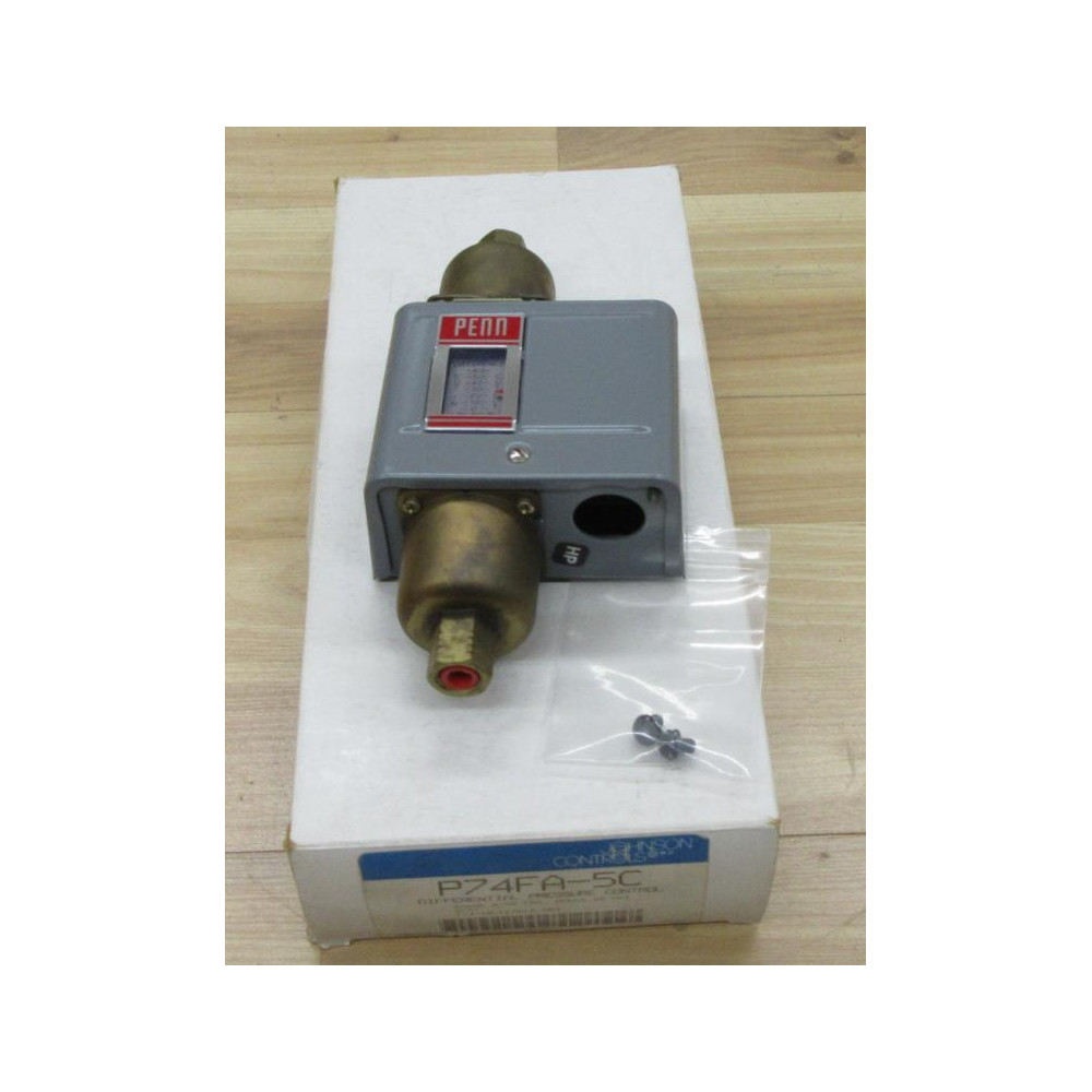 Johnson Controls P74FA-5C Differential Pressure Control P74FA5C WO Bracket