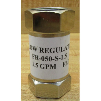 EG FR-050-S-1.5 Flow Regulator FR050S15 - New No Box