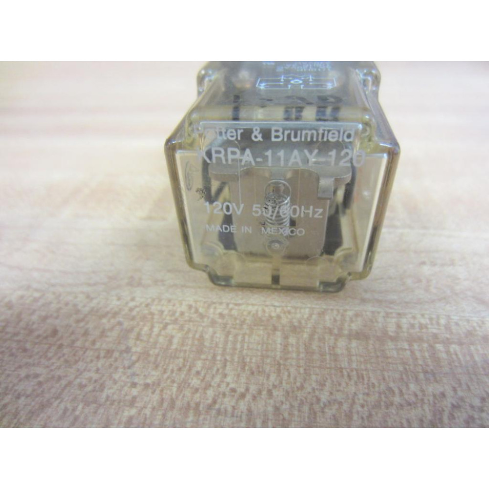 Potter & Brumfield KRPA-11AY-120V Relay KRPA-11AY-120VAC - Used
