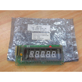 NCI 7405-80043 Assy Display Bd 740580043 - Used
