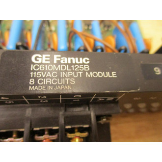 GE Fanuc IC610MDL125B Programmable Controller Input Module