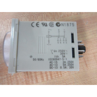 Omron H3CR-A8 Timer 100-240VAC 1.2s-300h