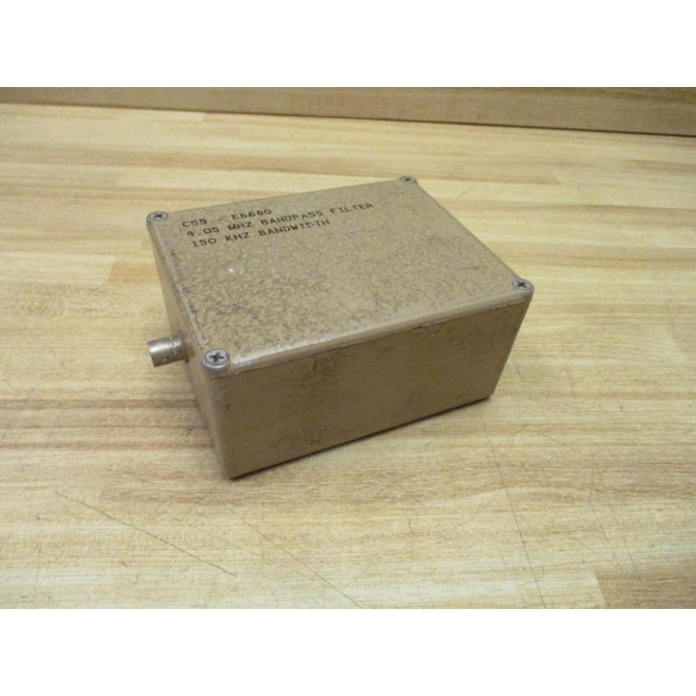 CSS-E8680 Bandpass Filter CSSE8680 - Used