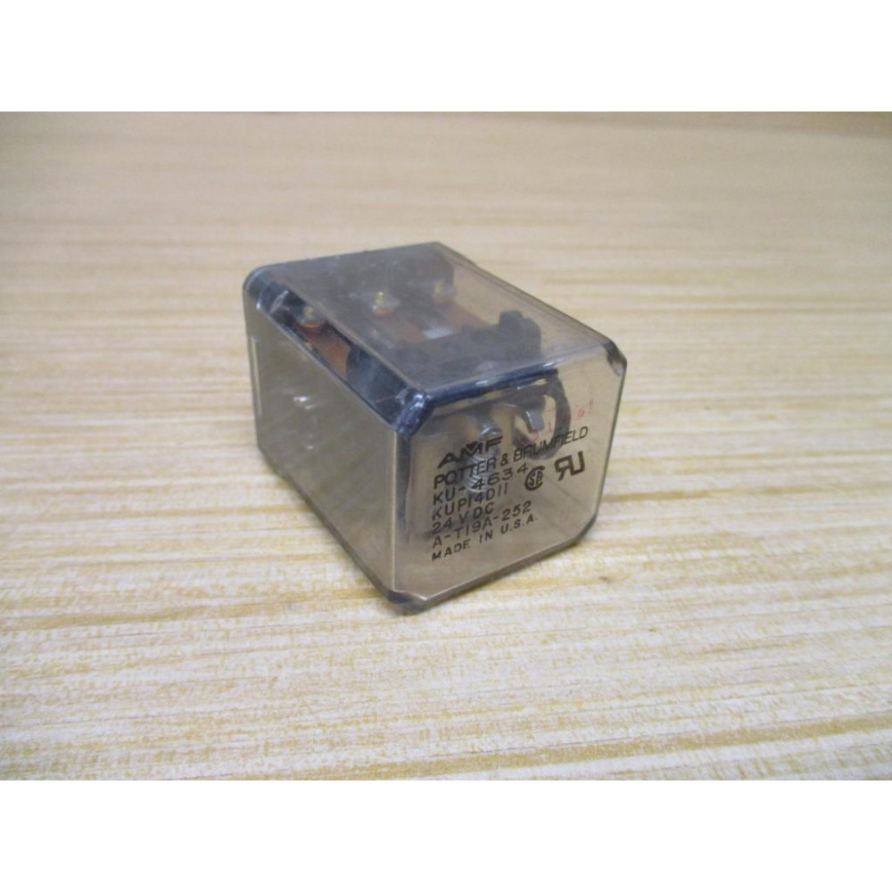 Potter & Brumfield KUP-14D11-24V DC Relay KUP-14D11-24VDC - New No Box