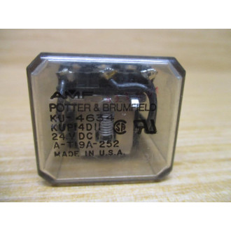 Potter & Brumfield KUP-14D11-24V DC Relay KUP-14D11-24VDC - New No Box