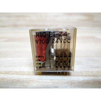 Potter & Brumfield R10-E1-Z4-V700 24VDC Relay R10-E1-Z4-V700 24V DC - New No Box