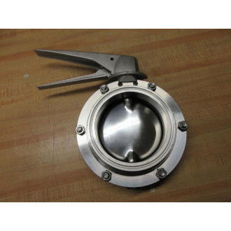 GEA GEA-7 4" PN10 AISI 304 7100445S Butterfly Valve GEA-7-4" - New No Box