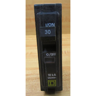 Square D QO130 Circuit Breaker 1P 30A (Pack of 7) - Used