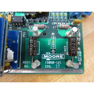 Siemens Moore 15060-121 Vertigage Meter Board 15060121 - Used