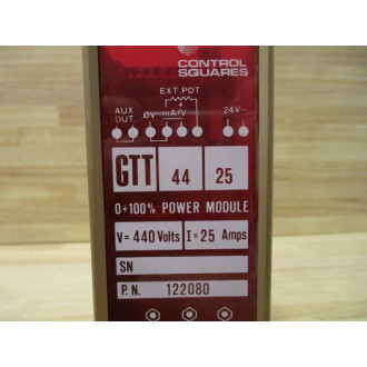 Control Squares 122080 Power Module - Used