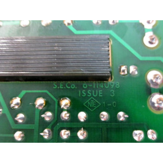 S.E.Co. 6-114098 2-PC Board Display Assy 6114098 - Used