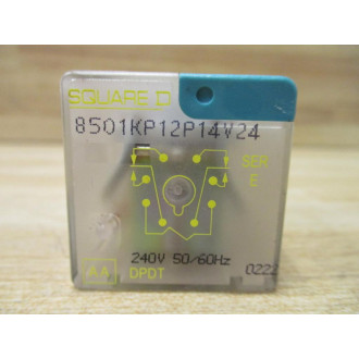 Square D 8501KP12P14V24 Relay - Used