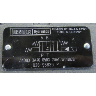 Denison A4D033A46050320A1W011028 Valve - New No Box