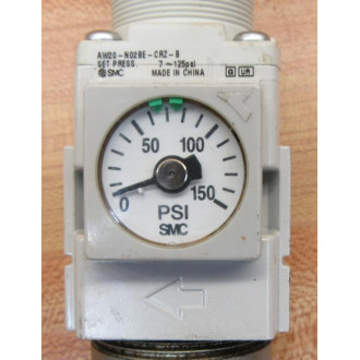 SMC AW20-N02BE-CRZ-B Regulator AW20N02BECRZB - Used