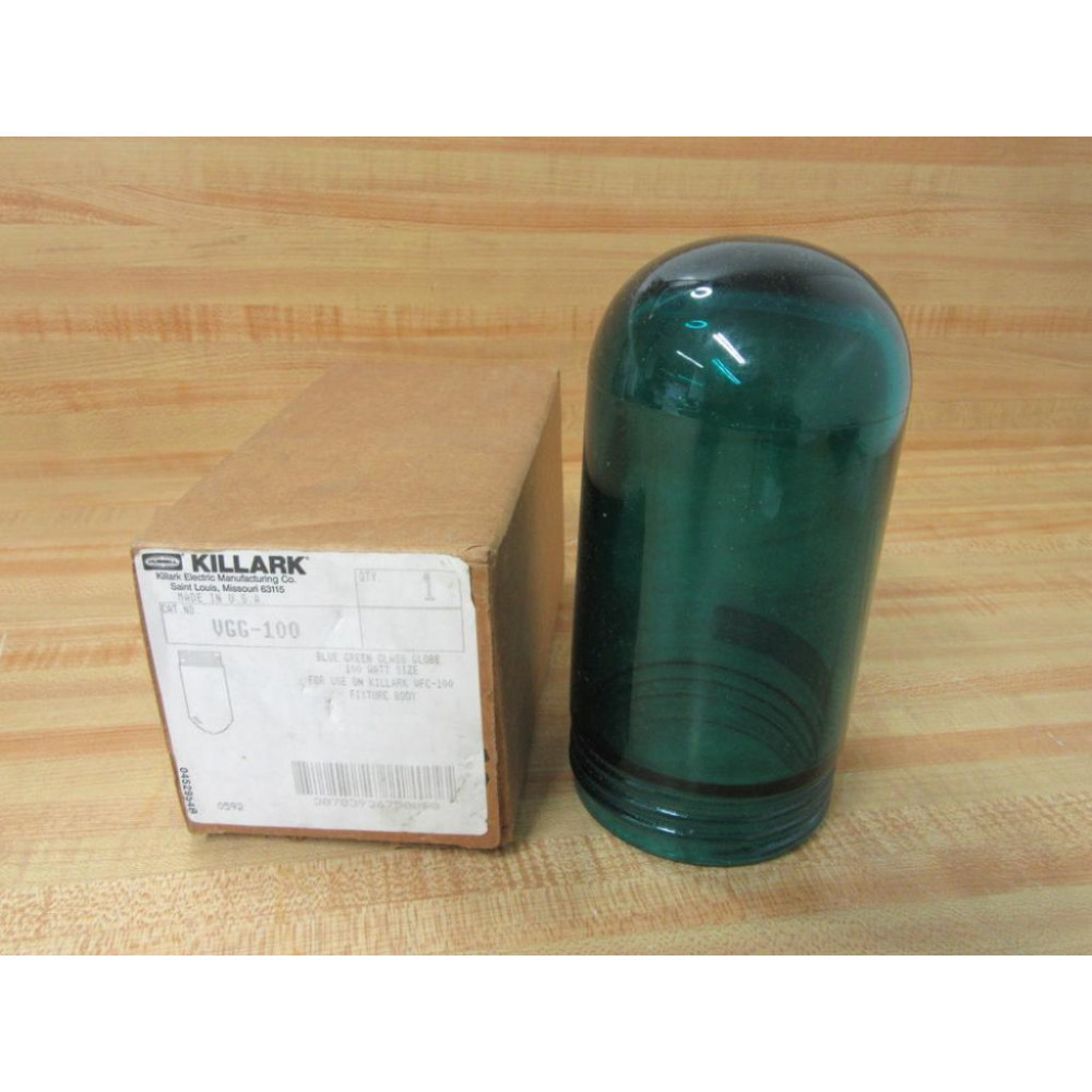 Killark VGG-100 Glass Globe VGG100 BlueGreen Killark VGG-100 Glass Globe VGG100 BlueGreen