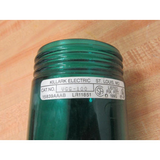 Killark VGG-100 Glass Globe VGG100 BlueGreen