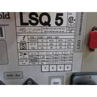 SKS LSQ 5 Power Supply For Welding Machine 77-1185-00 - Used