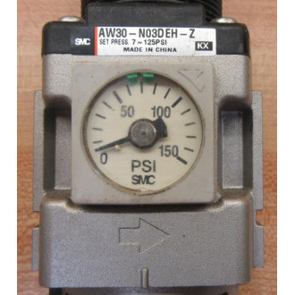 SMC AE30-N03DEH-Z Regulator AE30N03DEHZ - Used