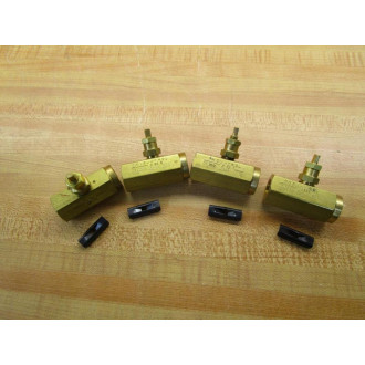 Pneu-Trol N 20 B Needle Valve N20B (Pack of 4) - New No Box