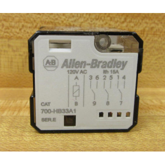 Allen Bradley 700-HB33A1-120VAC Relay 700-HB33A1-120V AC Series E - New No Box