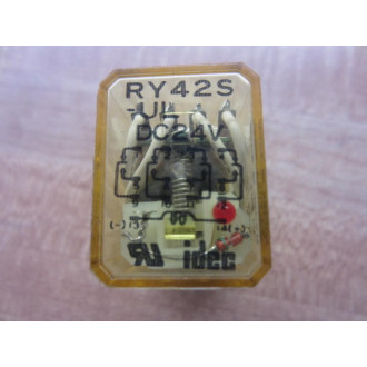 IDEC RY42S-UL-DC24V Relay RY42SULDC24V - Used