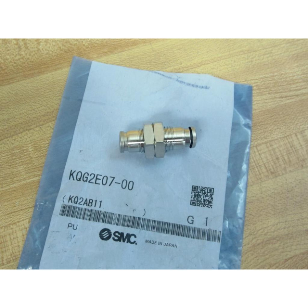 SMC KQG2E07-00 Bulkhead Union KQG2E0700