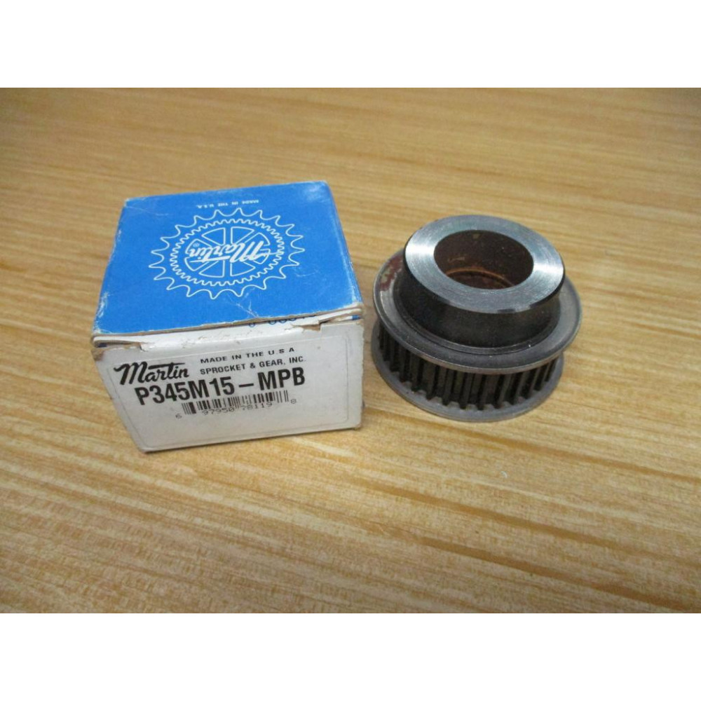Martin P345M15-MPB High-Torque Timing Belt Sprocket P345M15MPB Martin P345M15-MPB High-Torque Timing Belt Sprocket P345M15MPB