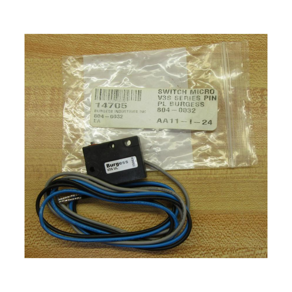 SAIA-Burgess V3SUL Micro Switch - New No Box