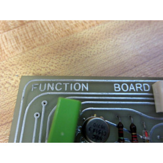 742-0163 Function Board 7420163 - Used