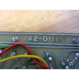 742-0163 Function Board 7420163 - Used