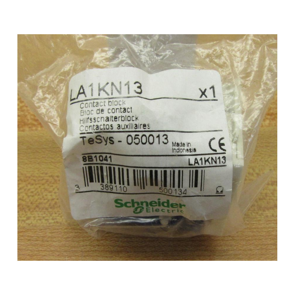 Schneider ElectricTelemecanique LA1KN13 Contact Block Schneider ElectricTelemecanique LA1KN13 Contact Block