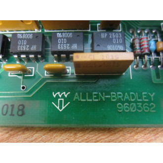Allen Bradley 960362 1771-OBD IO Module Bd 960362-01 - Used