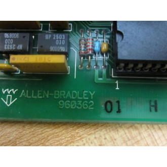 Allen Bradley 960362 1771-OBD IO Module Bd 960362-01 - Used