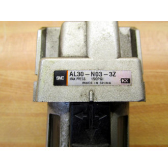SMC AL30-N03-3Z Pneumatic Lubricator AL30N033Z (Pack of 3) - Used