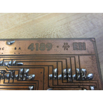 4189 Circuit Board 4189J-1 - Used