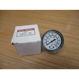 MarshBellofram J2054 Pressure Gauge (Pack of 2)